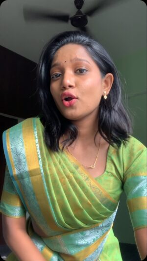 Amritha Shaji Instagram - Bommayi 💚 #amrithashaji