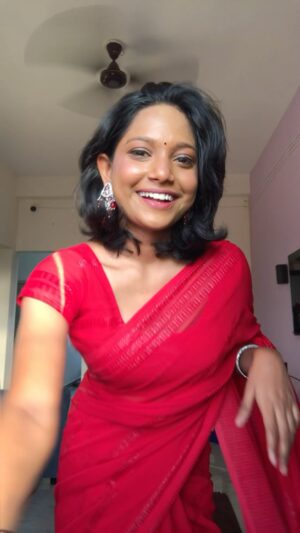 Amritha Shaji Instagram - I’m in red 💃 #amrithashaji
