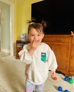 Amy Maghera Instagram - Happy birthday Aurora - you crazy, little, magical creature! Let the terrible twos begin! ♥️