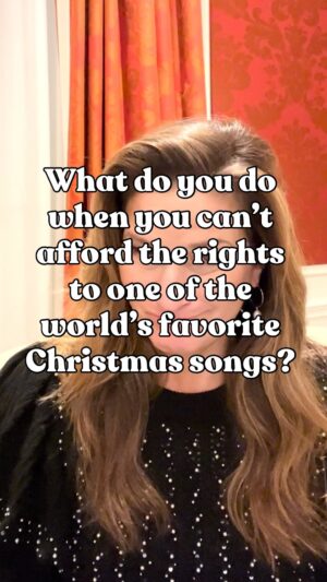 Ana Gasteyer Instagram - What do you do when you can’t afford the rights to one of the world’s favorite Christmas songs? You blast Shania Gary’s Christmas classic, “All I’ll Have For Christmas Is Fruit”? Catch our Hallmark Christmas parody movie, ‘A Clusterfunke Christmas’ on Parmount   #DuchessOfChristmas #hallmarkchristmasmovies