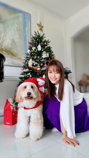 Apple Hong Instagram - Wishing everyone a Merry Christmas 🎄 ❤️😇✨✝️ 

愿平安喜乐天天伴随你🙏✝️

P/S: 礼物🎁满不满不重要，重要的是心满满❤️

#圣诞快乐 #感谢主 #感谢耶稣 #thankyoujesus #akingisborn #merrychristmas #jesusisthereasonfortheseason