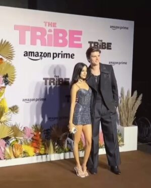 Aryaana Gandhi Instagram - glimpses of THE TRIBE launch party ✨ aaahhhh thanks to everrryone watching and so grateful for all u gorgeous people for all the love u have shown 💞 
p.s. we’re #2 in india!!! 🥹🫶 #thetribeonprime 

styled by @tanghavri 
wearing @rohitgandhirahulkhanna 
hmu @shrutiskode @stylemashupbypriya