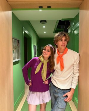 Audrey Grace Marshall Instagram - happy halloween! 🐶🔎🚌