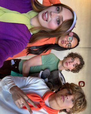 Audrey Grace Marshall Instagram - happy halloween! 🐶🔎🚌