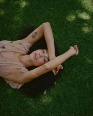 Aurora Perrineau Instagram - When @auroraperrineau asked me to shoot her press photos for Kaos @netflix I was deeply honored. There is nothing better than working with an artist you are creatively aligned with and who you admire 🫶
This collaboration was one of my favorites. 

We shot a mix of 35mm film, 120mm film, and digital. Aurora and I both like raw authenticity over perfection and so we leaned into that. We had several looks to get through on the day. Main goal was to get a seamless backdrop set up, soft film looks, and a few flash looks. 

And if you haven’t streamed Kaos yet, do yourself a favor and go watch now on @netflix. Riddy forever. 

Photographer: @tori.time
Makeup: @alexandraafrench
Hair: @tiffddoeshair
PR: @imprintpr
Photo Assistant: @chrislabadie

Publications: 
@russhmagazine
@designscene
@thelaterals
@lbeautemx
@smagazineofficial
@gratziauk