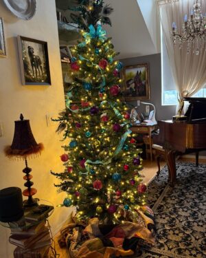 Beth Maitland Instagram - Now we can begin!  Advent day one. Put up tree. Thanks @emelia_banninger and Michael.