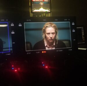 Beth Riesgraf Instagram - Oh, Mrs. Meyers… @cw_legendsoftomorrow Happy Halloween!! 🎃 👻🔪

#halloween #ledgendsoftomorrow