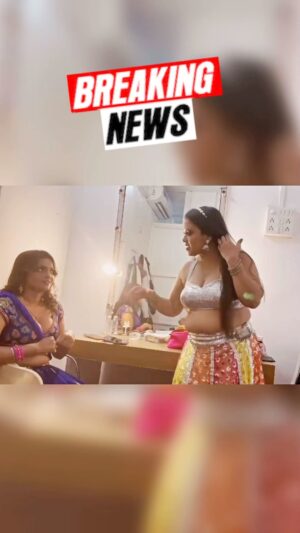 Bharti Jha Instagram - On set fun with Beautiful @bhartijha9090 
Thank you @bhartijha9090 for the being such a sweetheart ❤️
Thank you @shyna_khatri_actress for capturing this fun moment. ❤️

#priyagamre #funonset #makeuproom #onset #onsetlife #actress