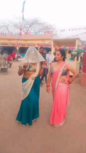 Bharti Jha Instagram - 😜...#bhartijha 
#shoot