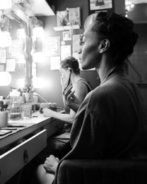 Cara Ricketts Instagram - Ever wonder what it takes to transform into Hermione in @cursedchildus on Broadway?

It was amazing to spend time with the fabulous Cara Ricketts who recently took the Hogwarts Express out of the Lyric Theatre. 

“I really enjoyed playing Hermione but most of all I love the connections I made. Fans who had so much heart and cast-mates who I believe will be close friends forever. That’s really where the magic was for me.

“The show was hard but I was able to make my way through it. There was a strength that I found. In myself and the company that really moved me. Doing a show like Potter… the magic is real! Every night I would wave my wand and fire would appear, I flew! I disappeared through a telephone booth. That was a special time in my life. I enjoyed the playfulness of it all.”
.
.
.
#anactorprepares #thedressingroomproject #harrypotter #cursedchild #cursedchildnyc #cararicketts #hermione #hermionegranger #backstage #michaelkushnerphotography