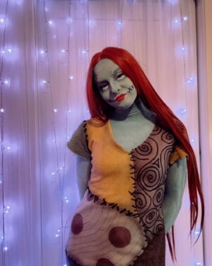 Chelsea Cook Instagram - “I myself am made entirely of flaws, stitched together with good intentions”. 🎃
•
Thank you to Disney   and Twitch for letting me celebrate Halloween with them. It was a spooky girls dream come true! 🧡
•
Huge shoutout to the talented costume and hair & makeup team!!
Makeup: @elysethoms @bella.novelas 
Wig: @hairbyalexnicole_ 
Costume:  @ayannajkimani 
Costume assistant: @kaijfashion 
#disneyplus #halloween #nightmarebeforechristmas #sally #sallycosplay
