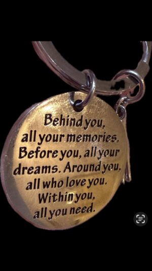 Cindy Blackman Instagram - Behind you, all your memories.
Before you, all your dreams. Around you. all who love you.
Withinyou, all you need.