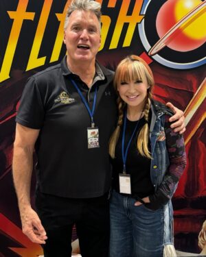 Cynthia Rothrock Instagram - Great to catch up with my good friend Sam in Malta . We worked on two movies together #maltacomiccon #samjones #flashgordon #cynthiarothrock #blackcreekmovie