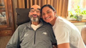 Dame Valerie Adams Instagram - Best visit😘 Ofa lahi atu coach. À bientôt 🇨🇭❤️🙏🏽.