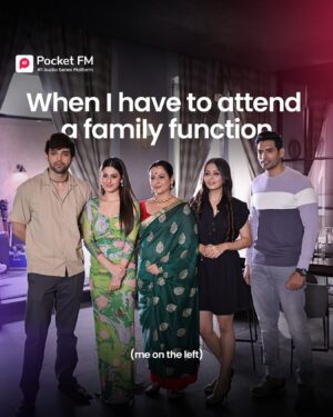 Damini Dave Instagram - Some families are like a Bollywood movie, and then there’s families in Secret Ameerzada 😯

#PocketFM #AudioJourney #pocketfulofjoy #audioentertainment #audioseries #writeforpocketfm #storytellers