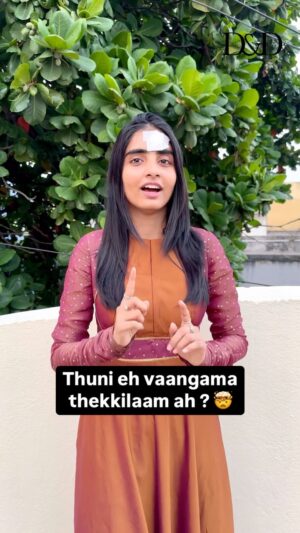 Dayalu Shemmozhi Instagram - 5️⃣ Hours irundha podhum indha gown stitch pannalaam🤯

Get the course to learn the entire process of this gown making 😻

3️⃣0️⃣% Discount on ALL COURSES for DIWALI till Oct 28 

Install Dayaludesigns app to learn tailoring at home🧵
For any help WhatsApp/Call : 89409 29409 

#diwaligown #diwali #new #dress #chennai #dayaludesigns #tipsandtricks #tailoring #learn #learnathome #skills