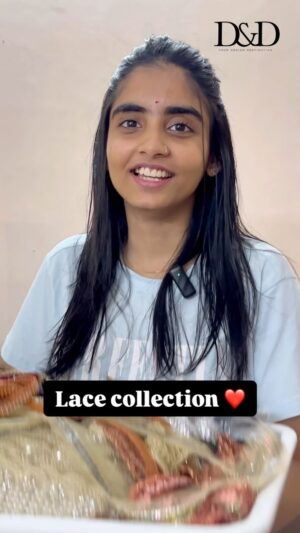 Dayalu Shemmozhi Instagram - Comment your favourite lace❤️🫶

#lace #dayaludesigns #tailoring #sewing