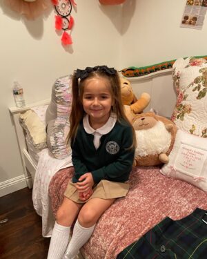 Debbie Matenopoulos Instagram - How are you already 10 years old today, you wonderful, beautiful, spunky, funny, kind, smart amazing little force of a creature? The day you were born was the best day of my life.  I don’t think I truly understood how deep love could be, until I held you in my arms. I feel so blessed and so lucky that I get to be your mama. I sometimes want to freeze time and keep you my little girl forever but with each  passing day you get bigger, and smarter, and wiser and more independent and my heart breaks a little.  I love watching your excitement as you discover the beauty and the wonderment of the world. I love your never ending curiosity.  I love your humor. I love your strength. I love your passion. I even love it when you challenge me. Thank you for helping teach me lessons that I still need to learn.  Thank you for making me better. Thank you for choosing me to be your mommy. I love you my little angel face monkey. To the moon and to the stars and to the sun and to the whole universe and back.  Wow…I can’t wait to see what’s in store for the next ten years.