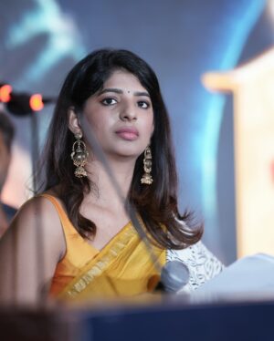 Dipshi Blessy Instagram - Extremely happy and glad being a part of @btguniversalofficial ‘s , #Demontycolony2 100 days celebration.. 🎉 💛💛 . Both in front and behind the camera 🥹❤️