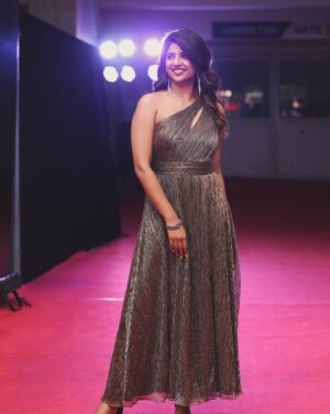 Dipshi Blessy Instagram - Hosted #raayan red-carpet ✨✨
For @suntv and @sunmusic_offl ❤️

📸: @s.a_arun_ 🙌