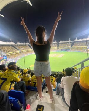 Dipshi Blessy Instagram - Oh @chennaiipl  50th win at Chepauk ❤️❤️ 
truly deeply madly in love with you ❤️🥹