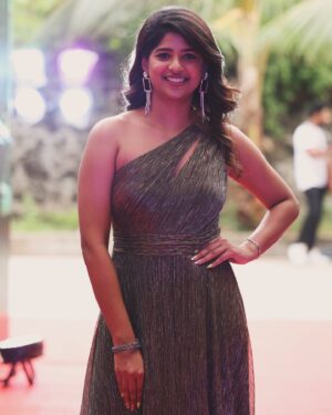 Dipshi Blessy Instagram - Hosted #raayan red-carpet ✨✨
For @suntv and @sunmusic_offl ❤️

📸: @s.a_arun_ 🙌