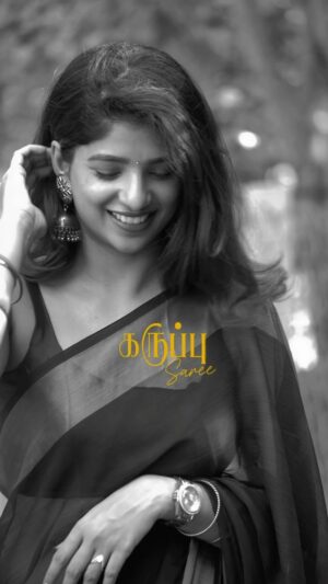Dipshi Blessy Instagram - 🕷️🐜❤️‍🔥

📸 & edit :  @____.delight__ 🫶

#dipshiblessy #suntvanchor #tamilanchor #blacksaree