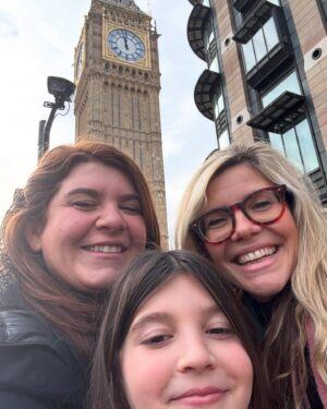 Emma Barnett Instagram - So many things have changed and yet nothing has changed at all. Taking my home girl @pollypaulettte around London Town today and seeing my boy Big Ben amaze her wonderful daughter - just the way it did me at the same age on a day trip from our home town of Manchester - made me dizzy with happiness, love and nostalgia. 

I’ve known this woman (but she’ll always be a girl to me) since we were 11 and lived in and out of each other’s homes- renting movies from the local video shop and chatting on the phone all night after a full day at school together. I love her bones and despite her moving to America nearly 20 years ago and us so rarely seeing each other anymore - she’s lost none of that northern soul and droll sense of humour. When we are together - it’s exactly the same as it always was. We just pick right back up. They are the very best type of friends and should be treasured. 

Paulette is also a talented artist and so it was an extra treat to squeeze in a visit to the exquisite Francis Bacon exhibition at the @nationalportraitgallery - go go go if you can. Totally unique.

As was the ambitious outdoor art garden on the embankment. 

The very best of days with the very best of friends. The effort is always worth it. 

Memories to forever treasure🙏 

#schoolfriends #foreveratourist #london #art #bigben #london #homegirl #manchester #manc #girls #women #friends #friendship #nineties