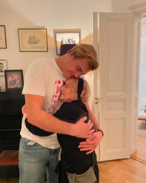 Emma Wiklund Instagram - Our baby boy Elis is not a baby anymore. Happy happy 21st birthday! 
We love you❤️