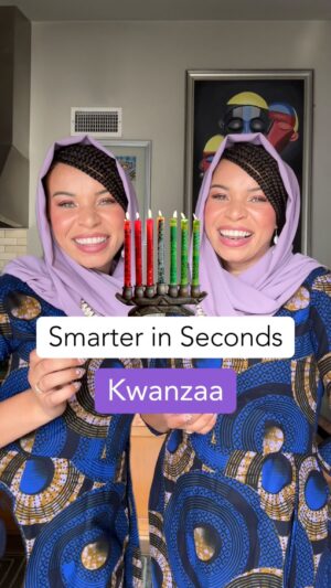 Feminista Jones Instagram - Let’s get Smarter in Seconds about Kwanzaa ❤️🖤💚

Co-created in 1966 by Sister Makinya Sibeko-Kouate and Dr. Maulana Karenga during the Civil Rights and Black Power Movement, Kwanzaa is a newer, non-religious, and Pan-Africanist holiday that specifically celebrates and uplifts African Peoples and members of the African Diaspora globally. Because of this the holiday is rarely acknowledged or given the nuance and respect it deserves.

Each of the Nguzo Saba or Seven Principles is Kiswahili word with profound meaning:

Day 1 is Umoja, or unity, a commitment to working together between and across African communities. 

Day 2, Kujichagulia, or self-determination, is the right for African peoples to define ourselves outside of the definitions that are forced onto us.

Day 3, Ujima, or collective responsibility, is a commitment to solidarity.

Day 4 is Ujamaa, or cooperative economics. It’s a commitment to working together in the sharing of resources and wealth. It can also be looked at as supporting Black-owned businesses.

Day 5 is Nia, purpose. It’s a commitment to working and living toward a common purpose of liberation.

Day 6 is Kuumba, or creativity. A celebration of African culture through art, music, poetry, performance, and more. 

And the final day is Imani, or faith. Not faith in a particular deity, but faith in the power of the people.

Many thank to @feministajones for guiding this episode of Smarter in Seconds and helping to make sure I included an accurate definition of Pan-Africanism. Thanks to @moyoafrika and @wellreadblackgirl for asking me to create a new version of my previous Smarter in Seconds episode!

EXTRA CREDIT 📝 When did you first learn about Kwanzaa? Which of the Nguzo Saba (seven principles) resonates most with you?