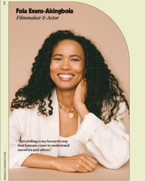 Fola Evans-Akingbola Instagram - FN ZINE 01 💐☀️🎨

Thank you @femalenarratives for including me in your first issue! 

Photography: @stephaniesiansmith 
Makeup: @lucindaworth_makeup 
Styling: @hmtydm 
Editors: @franzi_klein @tamburic