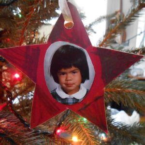 Francesca Fiorentini Instagram - Merry Christmas from one who's never changed. Born and die giving very few f*cks. (Mom yanked me out of private school about 2 months later 😂😂)
