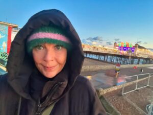 Gail Porter Instagram - Evening Brighton xxx