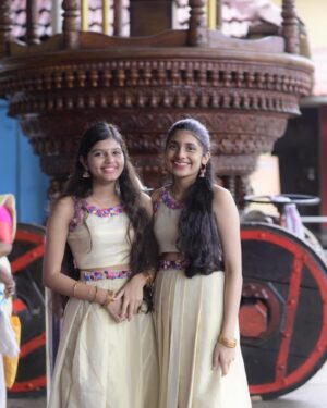 Gouri Gadhuzz Instagram - Mookambika🙏 👗: @bloomy__designs ❤️

📸: @abhishek_manglavil ✨