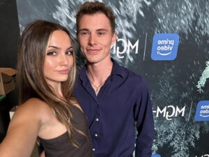 Hannah Cheramy Instagram - Had a blast at the season 3 screening of @fromonmgm 🌲
-
-
(Prepare for some crazy shit this season)
-
-
💇‍♀️: @eddie_cook 
💄: @shannonpezzetta