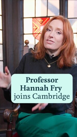 Hannah Fry Instagram - We're delighted to welcome Professor Hannah Fry to Cambridge!

Mathematician, best-selling author, award-winning science presenter and host of popular podcasts and television shows, @fryrsquared will join the University of Cambridge as the first Professor of the Public Understanding of Mathematics on 1 January.
 
Learn more about Hannah's new role at Cambridge's Department of Applied Mathematics and Theoretical Physics @mathematics.at.cambridge, which was announced at the @isaacnewtoninstitute, through the link in our bio.

#HannahFry #CambridgeUniversity #UniversityOfCambridge #Cambridge #Maths #Mathematics #Physics