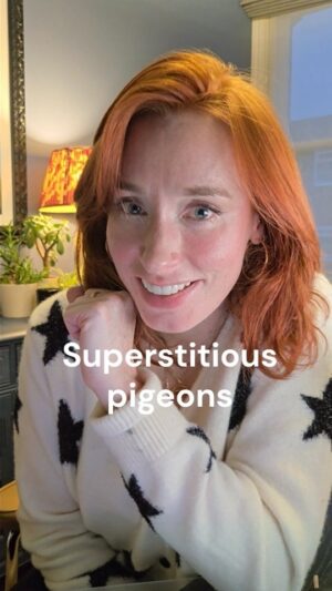 Hannah Fry Instagram - Come for the facts, stay for the dancing pigeon impression 🕊

'Superstition' in the pigeon.
Skinner, B. F. (1948)
