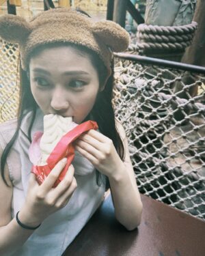 Haruka Tateishi Instagram - 暑すぎて回復するのに何日もかかったディズニー🥲💓
9月に入っても暑い日が続くのでしっかり水分取ってくださいね！！明日も撮影頑張ってきます💪
