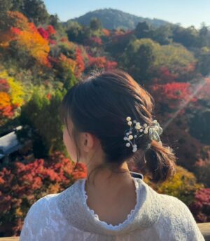 Himena Tsukimiya Instagram - 撮影の合間にプチ旅行。🍁
とっても紅葉が綺麗だった☺️#もう12月だけど大丈夫そ？