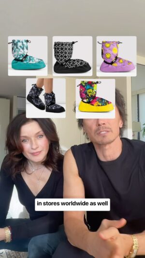 Irina Dvorovenko Instagram - ‼️ANNOUNCEMENT PT. 2‼️
Volume II as promised!
Irina&Max Booties by Bloch are back and they are more colorful and fun than ever!!!🌈🤩With five new colors available in stores worldwide as well as on the official Bloch website: www.blochworld.com
Get yourself a pair! (Or two😉) for this holiday season as it's flying off the shelves quickly!!! 
@blochdanceusa @bloch_eu @blochau
#bloch #blochworld #blochdance #blochdanceusa #blocheu #blochau #blochbooties #newblochbooties #newdrop #holidayslippers #ballet #metallicblochbooties #balletworld #balletlife #balletshoes #balletdancers #warmfeet #slippers #comfyslippershoes #warmslippers #comfyslippers #indoorslippers #metallic #shiny #sparkle