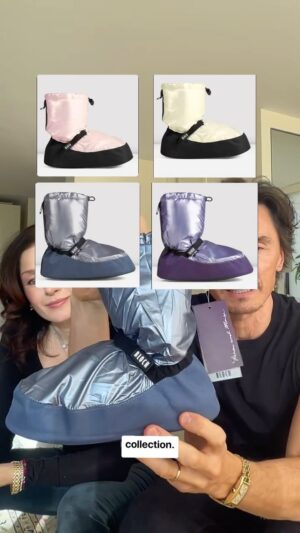 Irina Dvorovenko Instagram - ‼️ANNOUNCEMENT PT. 1‼️

Irina&Max Booties by Bloch are back and they are ✨🪩METALLIC🪩✨!!! With four new colors available in stores worldwide as well as on the official Bloch website: www.blochworld.com
Get yourself a pair! (Or two😉) for this holiday season as it's flying off the shelves quickly!!! 
@blochdanceusa @bloch_eu @blochau
#bloch #blochworld #blochdance #blochdanceusa #blocheu #blochau #blochbooties #newblochbooties #newdrop #holidayslippers #ballet #metallicblochbooties #balletworld #balletlife #balletshoes #balletdancers #warmfeet #slippers #comfyslippershoes #warmslippers #comfyslippers #indoorslippers #metallic #shiny #sparkle