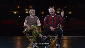 Isabella Roland Instagram - 🤣 @brennanleemuligan & @iz_ball  are ready to bring their over-the-top improv show based on the only note they will never get… BIGGER! With special guests and hilarity fresh off of @droptouttv - this is not one to miss! 🎟️ livenation.com

#bigger #improv #brennanandizzy #comedy #comedyshow #improvcomedy #dropouttv