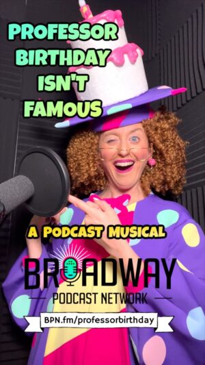 Jaime Lyn Beatty Instagram - 🎭 Professor Birthday is making her debut on the Broadway Podcast Network! 🎭
We’re thrilled to announce the launch of the original musical podcast, “Professor Birthday Isn’t Famous,” on its new home, the @broadwaypodcastnetwork! 🎉🏠

For years, Professor Birthday has been delighting fans around the globe—and on TikTok! 🌎 In addition to making birthdays, she’s also been busy creating a beloved podcast! 🎙️✨

Based on the book by Eric Kahn Gale 📕, this whimsical series features show-stopping performances by members of @therealteamstarkid and enchanting original music by Clark Baxtresser!🎶

Starring ⭐️: @jlbeatty, @brian.holden, @dylansaunders, @slowpez8, @jonyricker, @brianro__, @jamie.burnsy

🎧 Now streaming on the Broadway Podcast Network!
BPN.fm/ProfessorBirthday

#newmusical #podcast #santa #professorbirthday