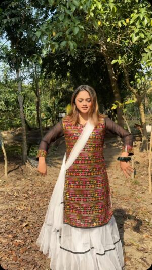 Jannat Toha Instagram - dress: @afrineva09 ❤️