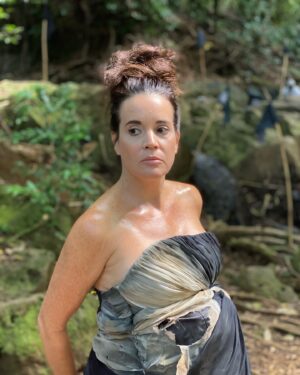 Jenna Leigh Green Instagram - Behind the scenes shots from Decade of the Dead! What a crazy ride this was, shot all on location on the stunning island of Oahu, Hawaii! Available to stream NOW on @appletv.