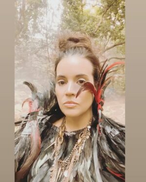 Jenna Leigh Green Instagram - Behind the scenes shots from Decade of the Dead! What a crazy ride this was, shot all on location on the stunning island of Oahu, Hawaii! Available to stream NOW on @appletv.