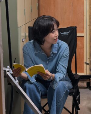 Jeon Hye-jin Instagram - 잘자요💙