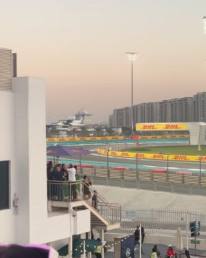 Jessica Gagen Instagram - Bucket list! 🏎️💨 #AbuDhabiGP