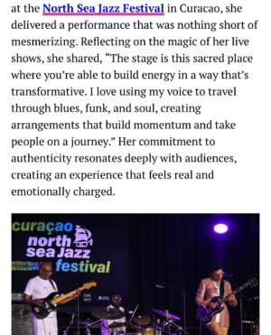 Judith Hill Instagram - Looking forward to rocking out at the Pompano Beach Jazz Fest January 25th.  Thanks to South Florida Insider for the write up!