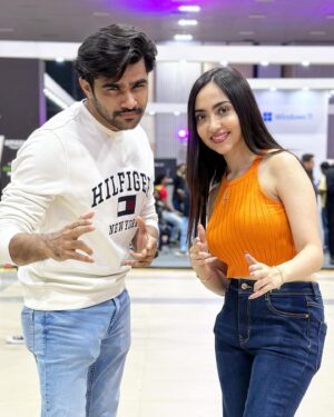 Kaashvi Hiranandani Instagram - Naturally models professionally gamers